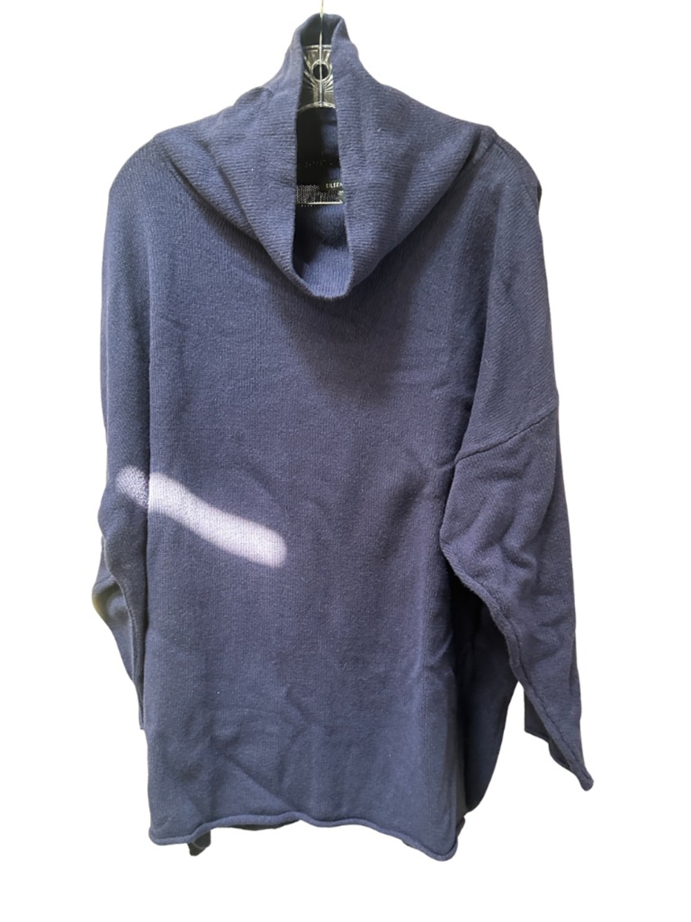 Eileen Fisher Blue Turtleneck Sweater - Women's 1X